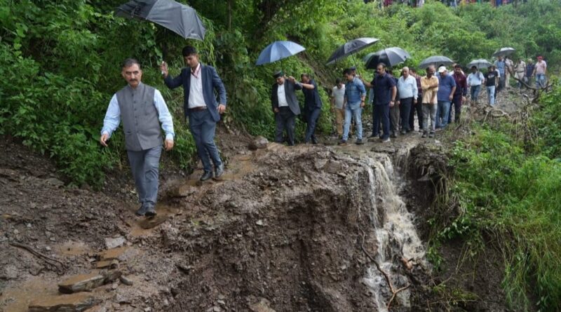 Himachal Pradesh declared as 'Natural Calamity Affected Area' HIMACHAL HEADLINES
