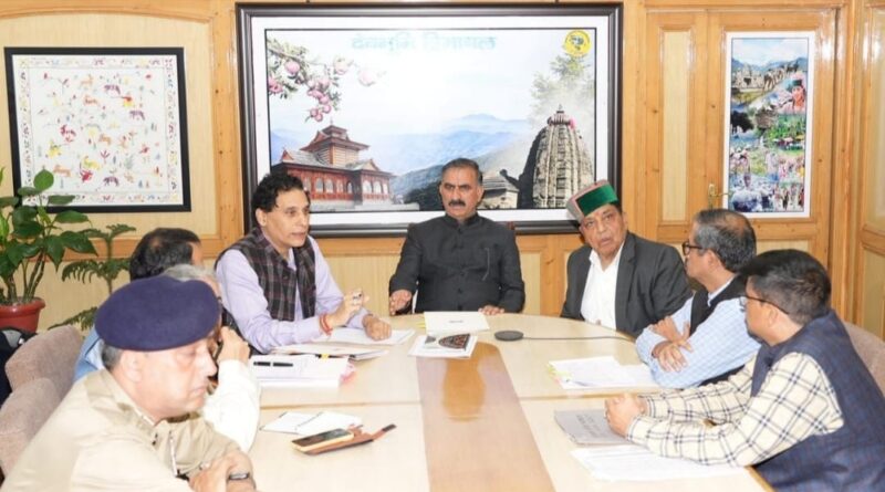Himachal effectively dealing with unprecedented tragedy: Sukhu HIMACHAL HEADLINES