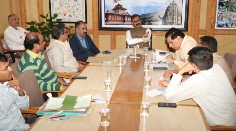 High-level committee  to monitor new road projects: Sukhu HIMACHAL HEADLINES