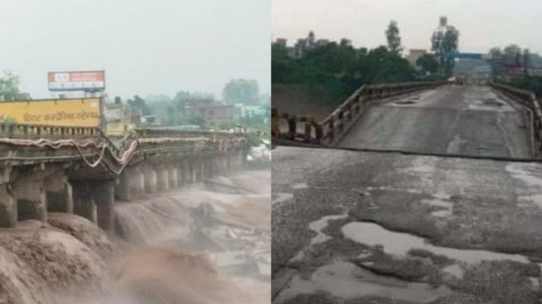 Road connectivity to the industrial hub of Baddi snapped as the main