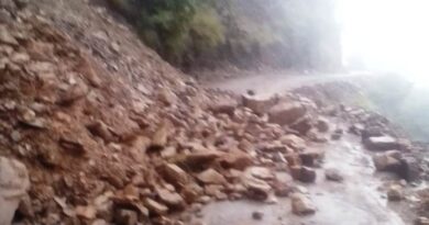 Work on the opening of closed roads in the Junga area due to heavy rains on a war footing HIMACHAL HEADLINES