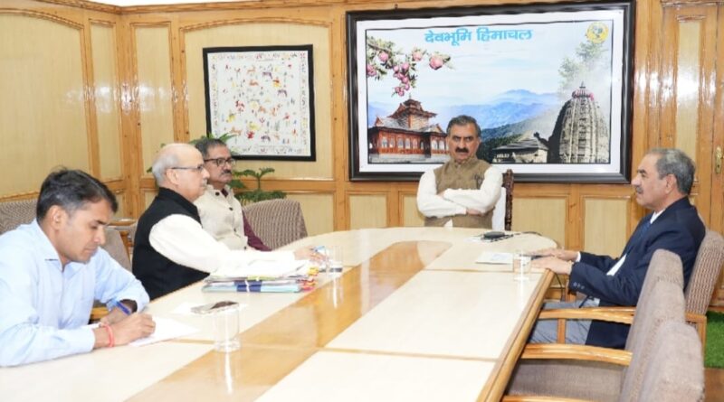 Rs. 10 allocated to ensure uninterrupted power supply in Shimla : Sukhu HIMACHAL HEADLINES