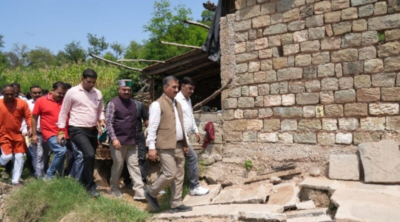 CM Sukhu issues directions to provide land to the disaster affected families soon HIMACHAL HEADLINES