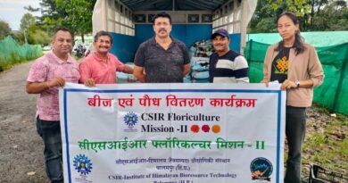 CSIR-Floriculture Mission gave 120 farmers 27 thousand Gerbera and 25 thousand Gypsophila planting material HIMACHAL HEADLINES