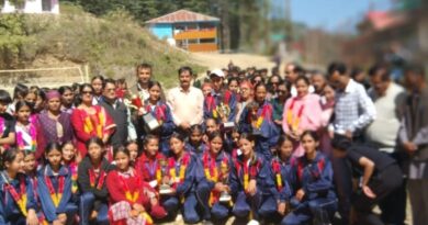 Chiyog school girls created history by winning five trophies HIMACHAL HEADLINES