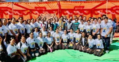 Vikramaditya Singh inaugurates inter-college women's football tournament HIMACHAL HEADLINES