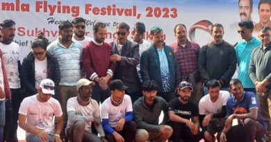 Nepal's Aman Thapa won the paragliding competition, 51 pilots participated in the four-day flying festival in Junga HIMACHAL HEADLINES