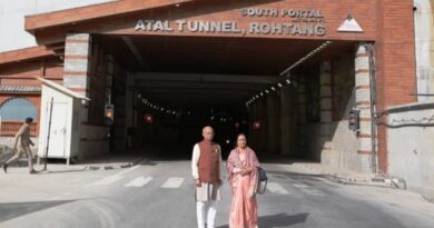 Governor Shukla visited Atal Tunnel Rohtang HIMACHAL HEADLINES
