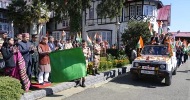 Governor Shukla flags off earthen urns collected from 10 Passes of Himachal Pradesh HIMACHAL HEADLINES