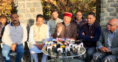Congress government took a loan of Rs 10300 crore in 10 months, guaranteed job development and zero: Bindal HIMACHAL HEADLINES