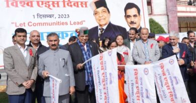 Awareness brings positive change in attitude towards AIDS in society : Sukhu HIMACHAL HEADLINES