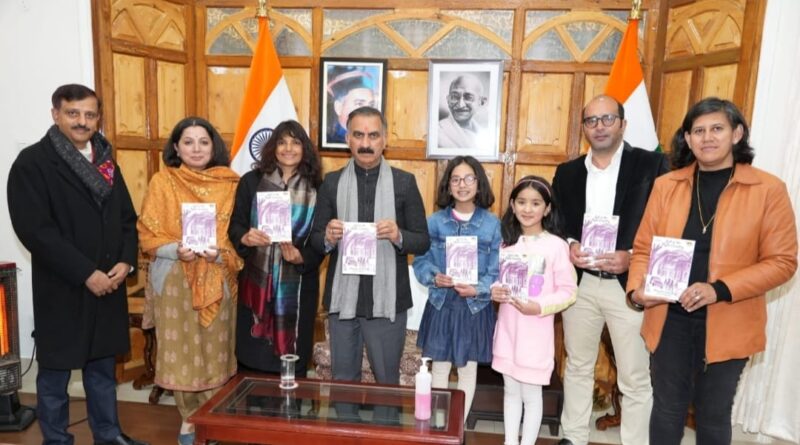 Sukhu releases books of SHIMLA Investigators Series, commends youthful authors for showcasing their writing HIMACHAL HEADLINES
