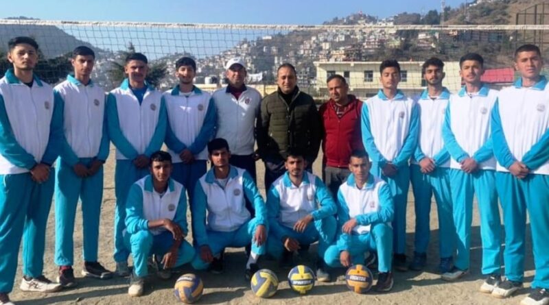 Himachal's under-19 volleyball team will show its talent in Gujarat, Paras from Rajgarh to lead the team HIMACHAL HEADLINES