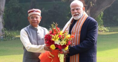 Governor Shukla calls on Prime Minster Modi HIMACHAL HEADLINES