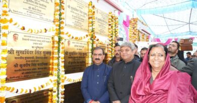 Sukhu dedicates 24 development projects worth Rs. 275 crore at Chamba HIMACHAL HEADLINES