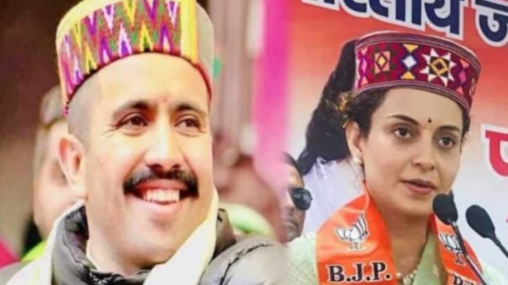 Mandi and Shimla Lok Sabha seats have crystallized into a compelling electoral battle HIMACHAL HEADLINES