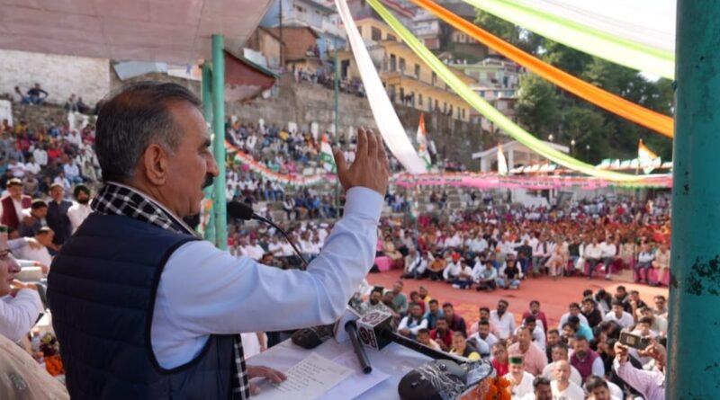 Those who deal with public sentiments should not be spared: Sukhu HIMACHAL HEADLINES