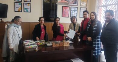 Simla Collective asked for a complete ban on plastic flex banners in the upcoming Lok Sabha elections HIMACHAL HEADLINES