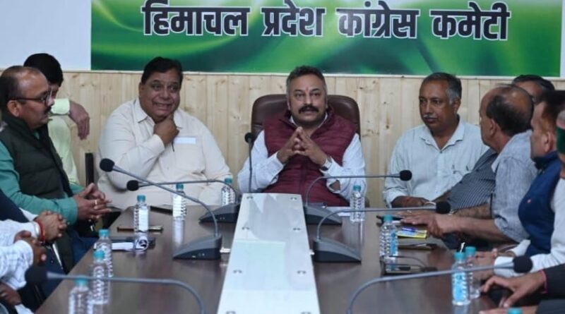 Election in-charge from Shimla Lok Sabha seat Rohit Thakur summoned monitoring report from 17 observers HIMACHAL HEADLINES